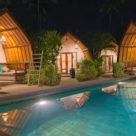 Chill Out Bungalows Gili Air Extérieur photo